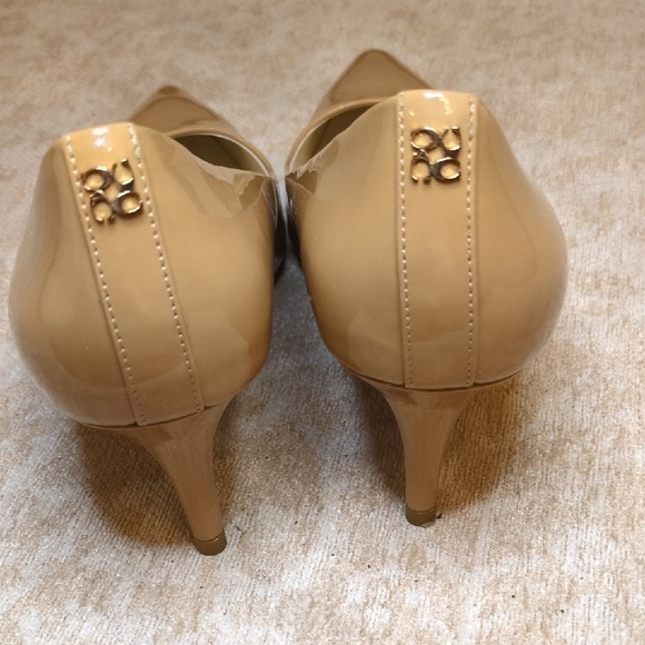 Coach Grand Nude Patent Leather Pumps for Office – Size 8.5B - Picture 4 of 13